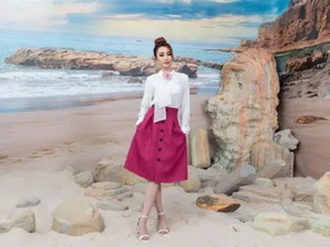 Ngân Khánh khoe vẻ đẹp vượt thời gian trong bộ sưu tập Timeless Beauty